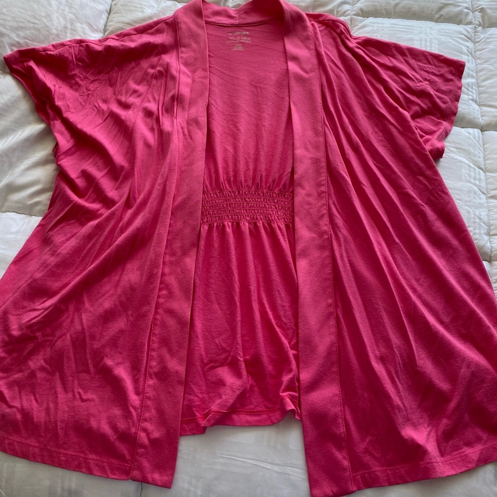 Lane Bryant short sleeve Cardigan